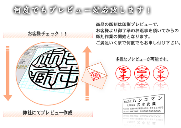 世界でただ1つだけの印鑑